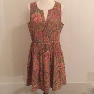 J. Crew Factory paisley print dress